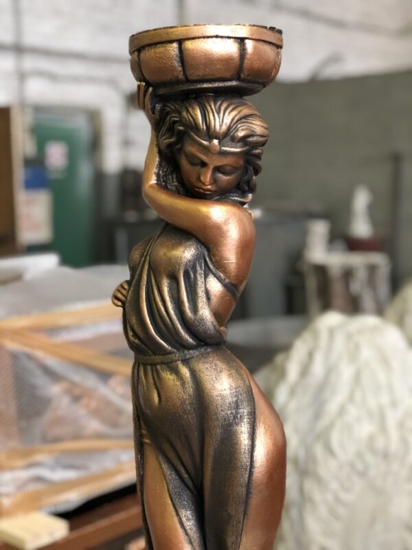 Скульптура Афродита в бронзе 12 Skulptura devushki 02