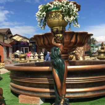 Скульптура Афродита в синем 22 Скульптура девочки 01