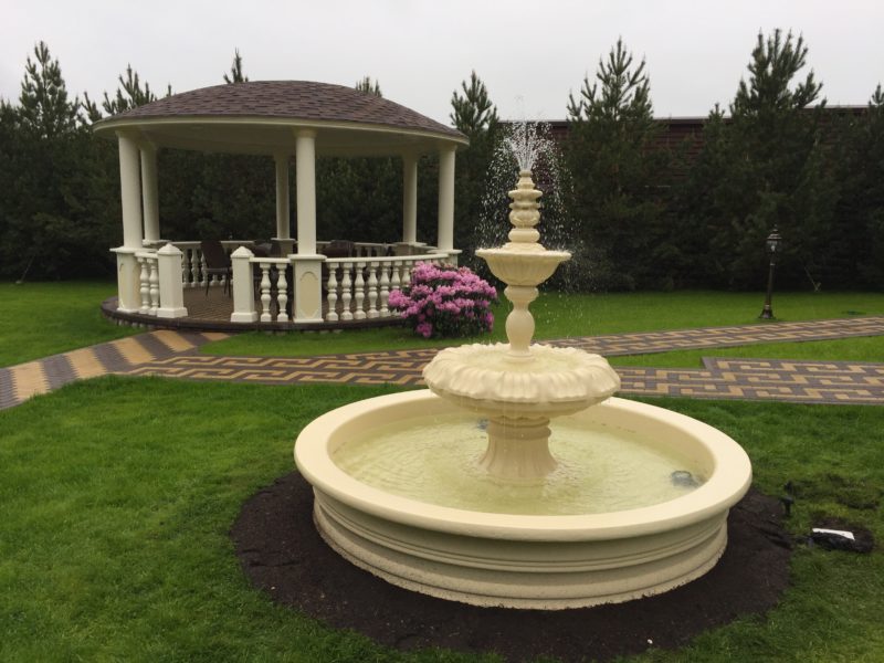 garden fountain made of concrete fountain for garden of concrete