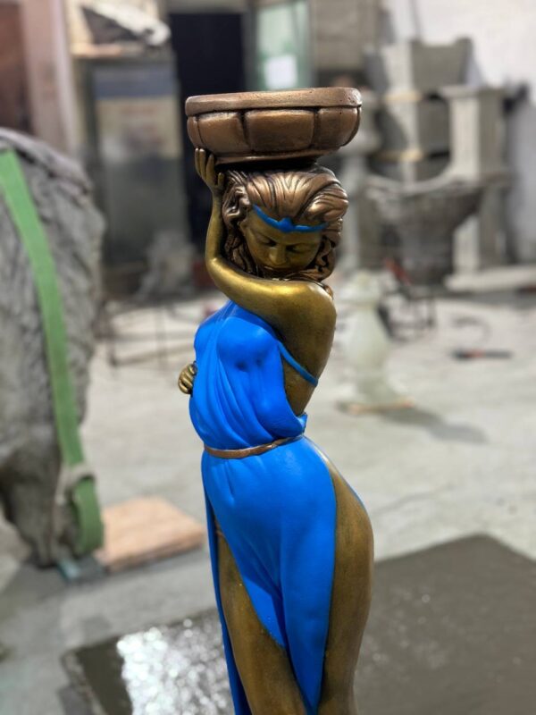 Скульптура Афродита в синем 11 afrodita ral 5010 4