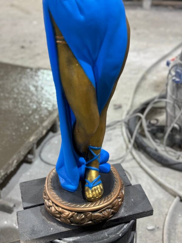 Скульптура Афродита в синем 13 afrodita ral 5010 6