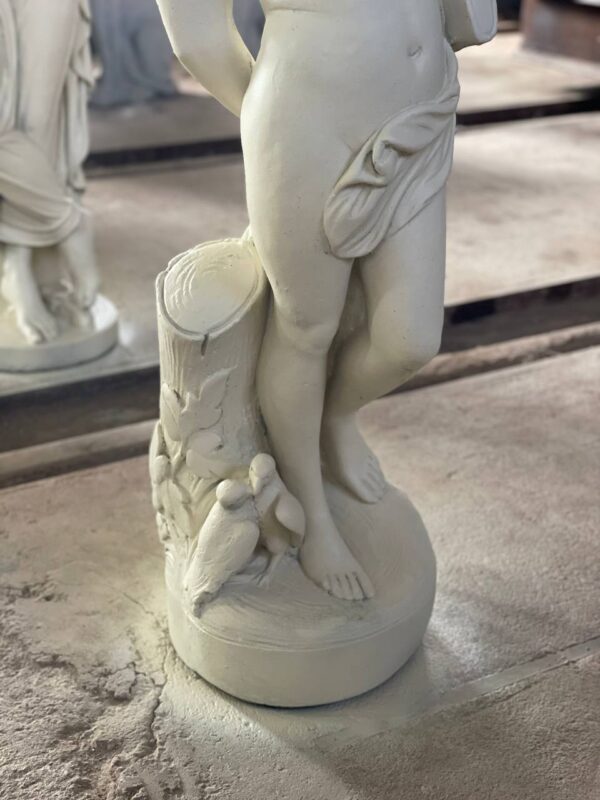 Скульптура Купидон (бежевый) 7 skulptura kupidon. bezhevyj 110 sm 6