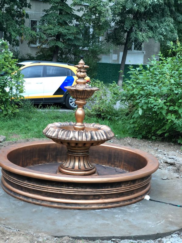 Парковый фонтан в жилом дворе района Печатники. Москва 12 IMG 2722