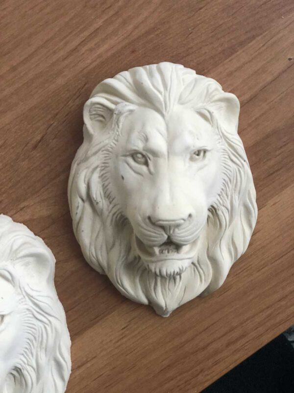 белая маска льва