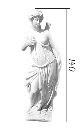 Скульптура античная Девушка со стрелами