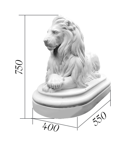 скульптура льва