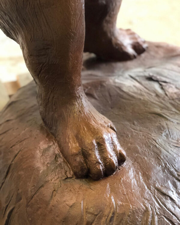 figurka sadovaya belka s vetkoj 130 sm 4