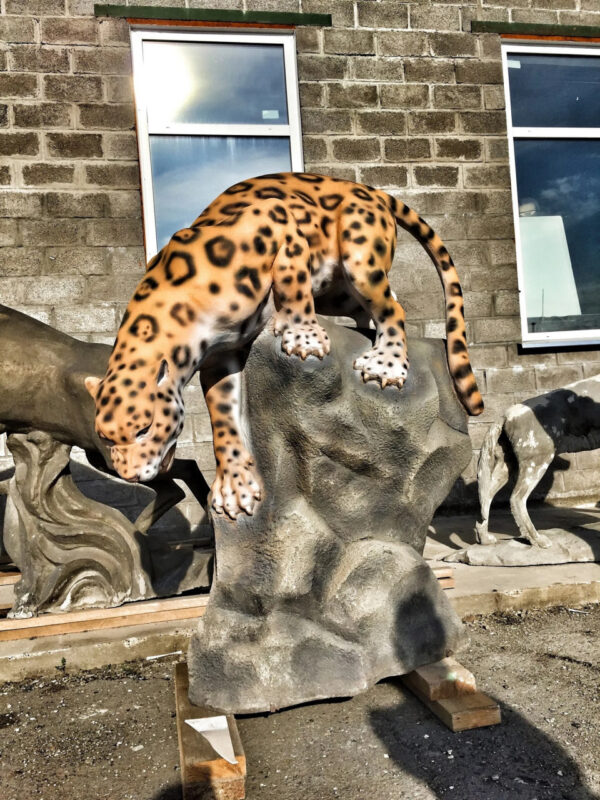 Фигурка садовая Снежный барс (170 см) 16 figurka sadovaya leopard 170 sm 11