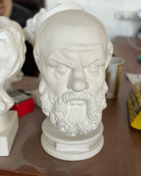 Голова гипс Сократ 5 Сократ