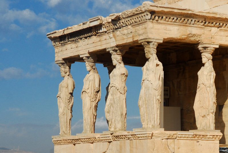 Колонна Кариатида 13 Кариатиды 1