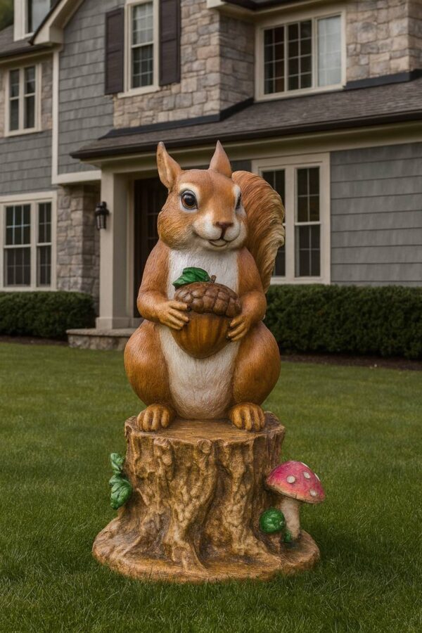 Скульптура белка