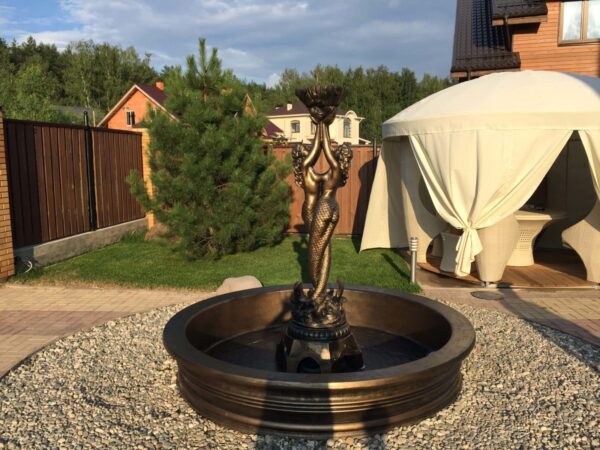 Скульптура «Русалки» античная бронза 8 img 0524