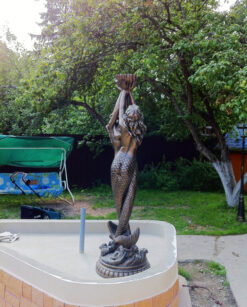 Скульптура «Русалки» античная бронза 7 sculptura dla fontana rusalki 03 570x708 1