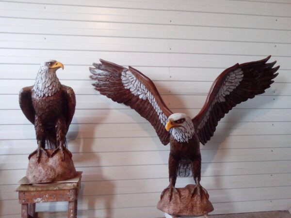 Скульптура Орёл с раскинутыми крыльями 6 skulptura oryol s raskinutymi krylyami 1