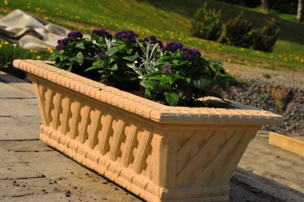 vazon pryamougolnyj 26 sm