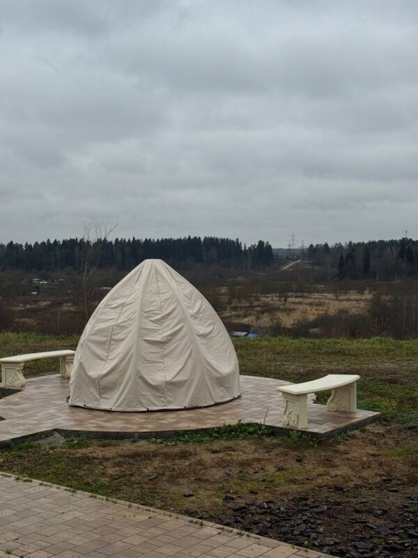 Чехол для Королевского фонтана с каркасом ( d - 250 см) 8 Чехол для фонтана