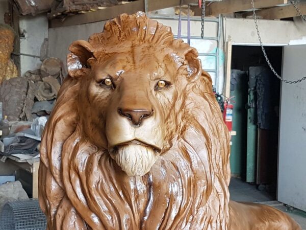 Большая скульптура льва в стойке 8 crekmgnehf kmdf