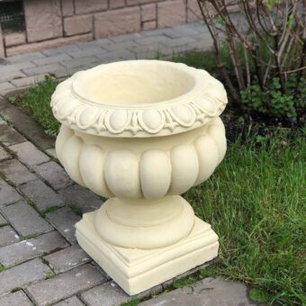 Садовый вазон из бетона - Римская чаша. Бежевый (48,5 см) 10 photo 2023 05 11 00 29 19 2