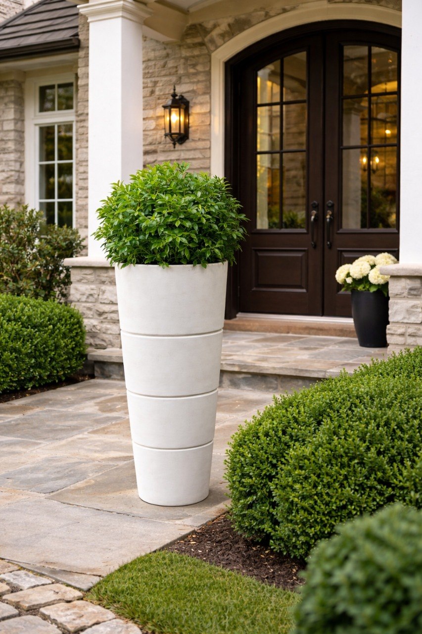 Кашпо Венето большое Ø46 H109 см 1 Кашпо Венето для экстерьера