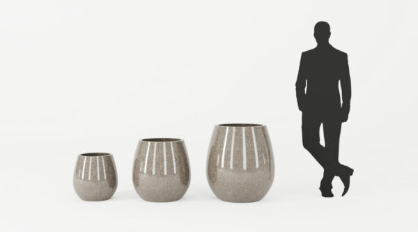 УЛИЧНЫЙ ВАЗОН "КАПЛЯ" 12 ulichnyj vazon kollekczii kaplya 5