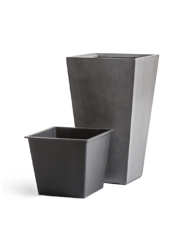 Вазон трапеция Кассель 12 vazon vysokaya trapecziya kassel 2