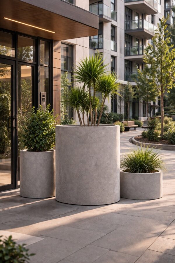 Кашпо Детройт Ø80 H 100 см 6 kashpo detrojt 80 h100 3