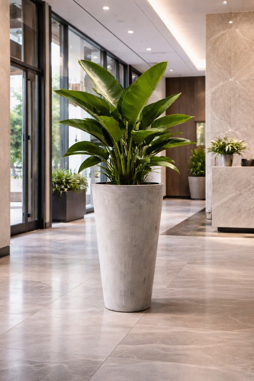 Лофтовый вазон Бостон Ø60 H90 3 Лофтовый вазон Бостон Ø60 H90 — изображение 3