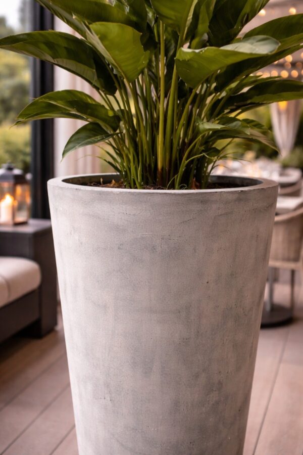 Alternative view of Лофтовый вазон Бостон Ø60 H90