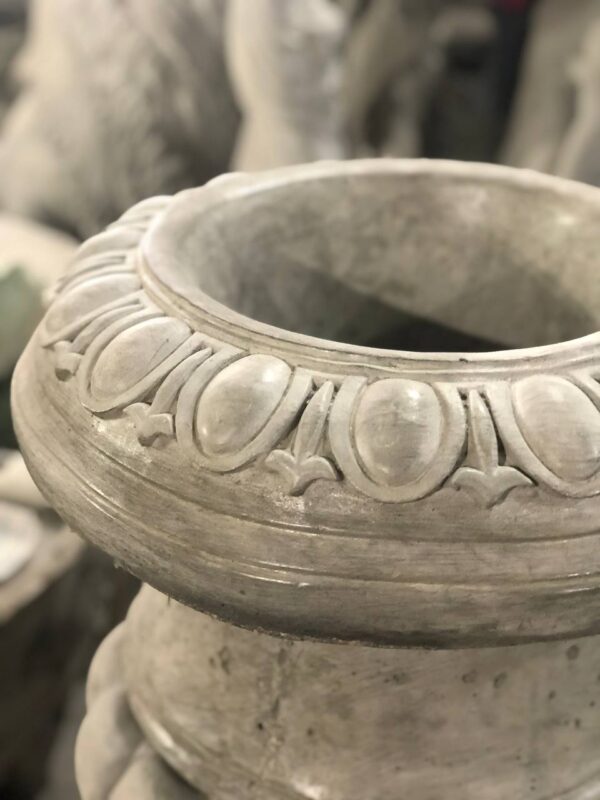 Римская чаша удлиненная в сером бетоне 6 rimskaya chasha udlinennaya seraya 4