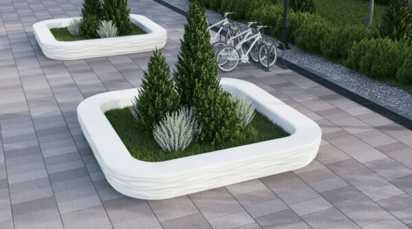 СКАМЬЯ "ВОЛНА" КОМПЛЕКТ L (модуль прямой 4 шт) 5 skamya volna komplekt l 1