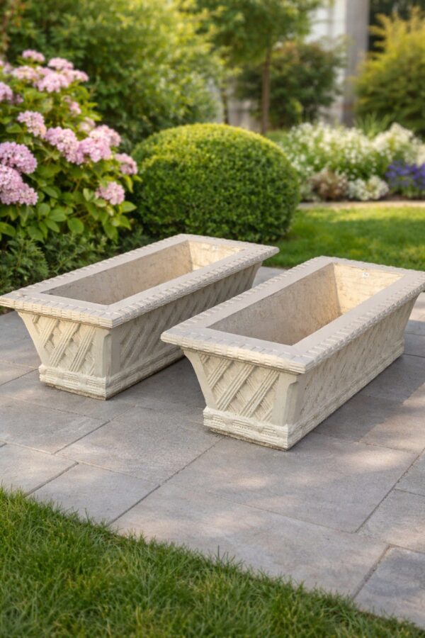 Вазон "Прямоугольный" 87×26 H26 см 5 vazon pryamougolnyj 4