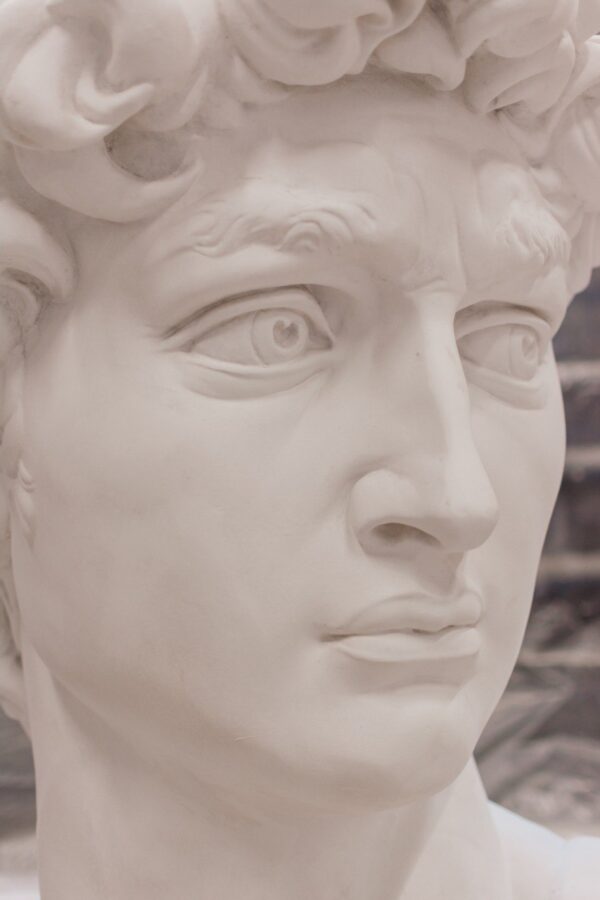 Скульптура голова Давида 7 Голова Давида