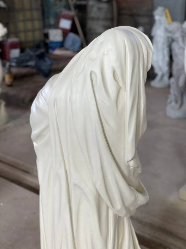 Скульптура Посейдона (бежевый) 10 skulptura posejdona 127 sm. bezhevyj 1