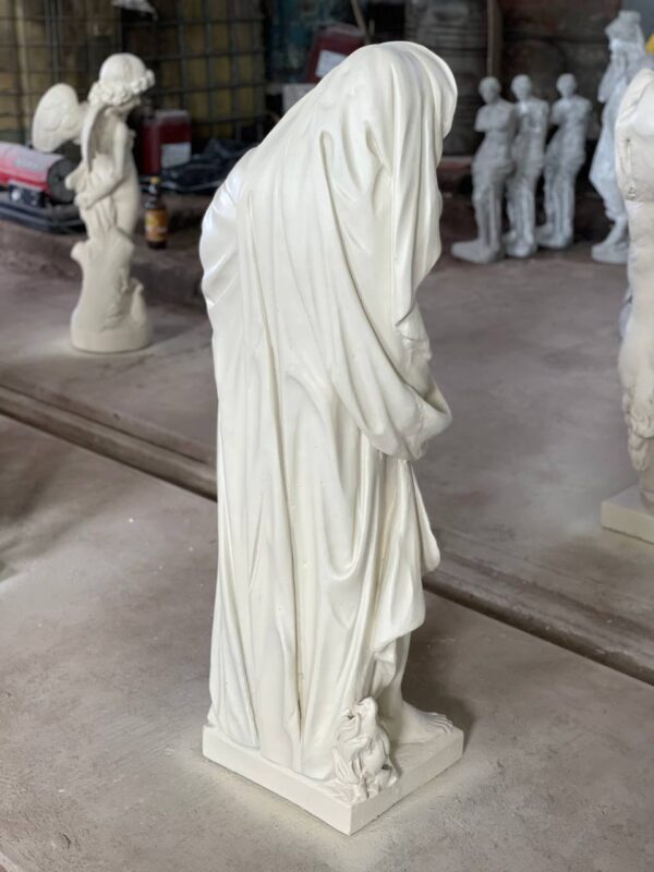 Скульптура Посейдона (бежевый) 9 skulptura posejdona 127 sm. bezhevyj 6