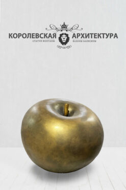 скульптура яблоко