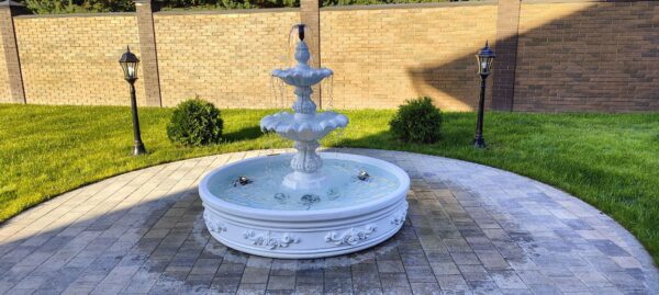 Фонтан Верона в белом 7 fontan verona v belom 3