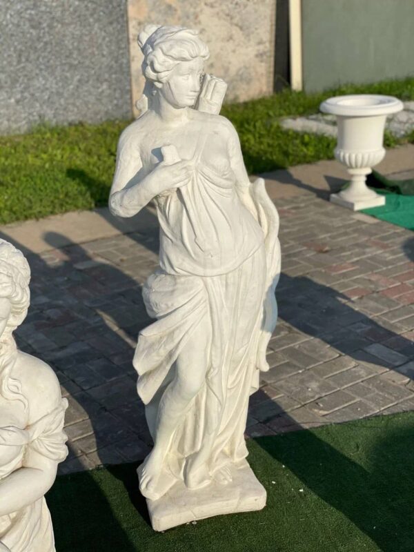 skulptura devushka s lukom i strelami 140 sm