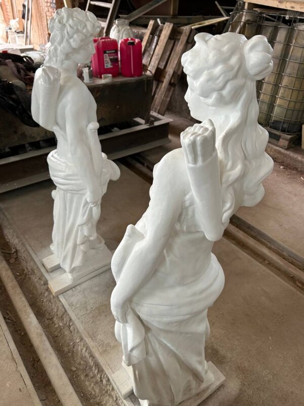 skulptura devushka s lukom i strelami 2