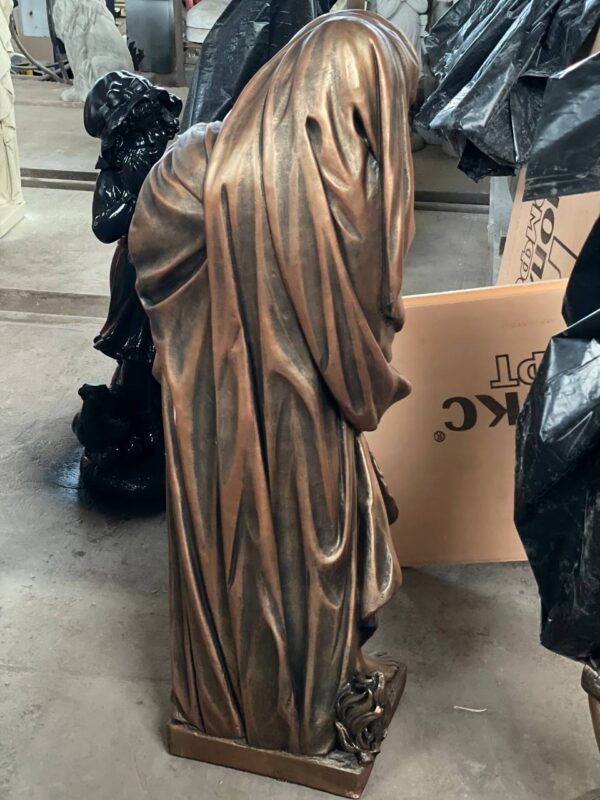 skulptura posejdona 127 sm. bronza 5