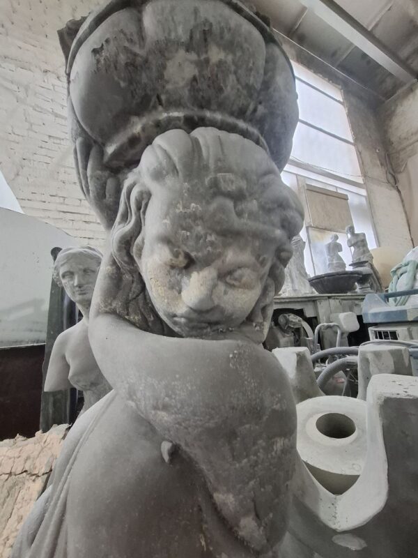 Скульптура Афродита в сером бетоне (87 см). Уценка 8 afrodita 2 3