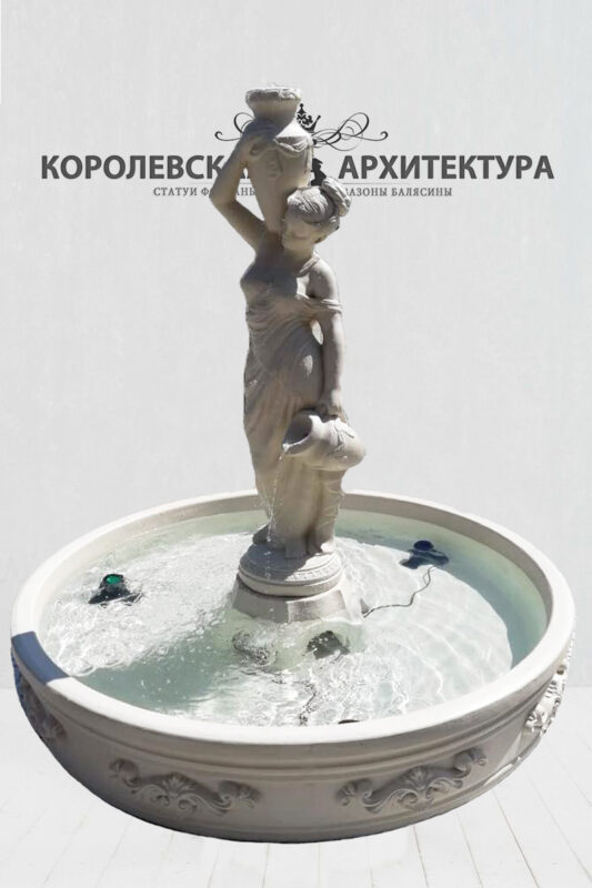 Купить фонтан садовый уличный в Москве - декоративный фонтан для дачи ...