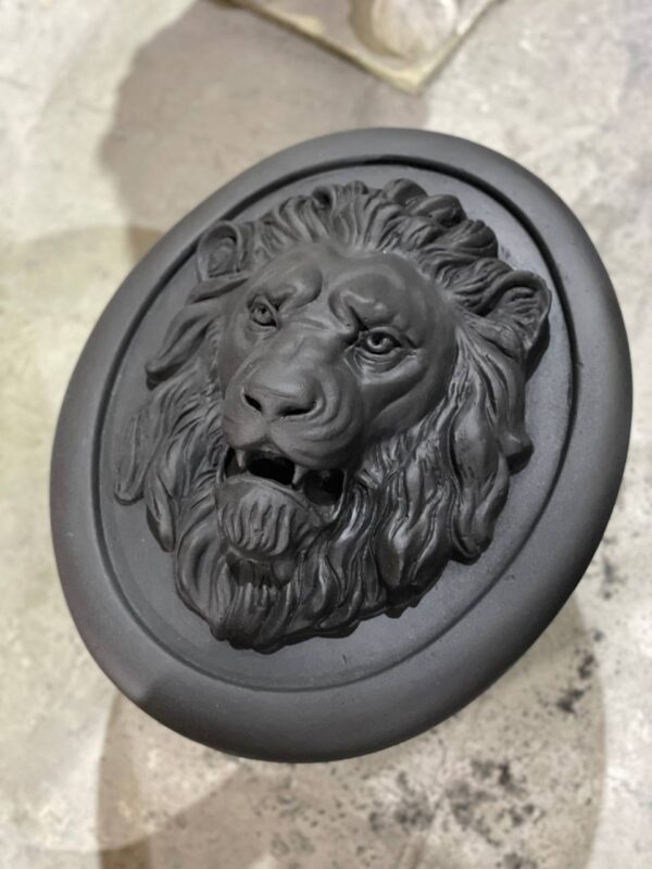 маска льва черная