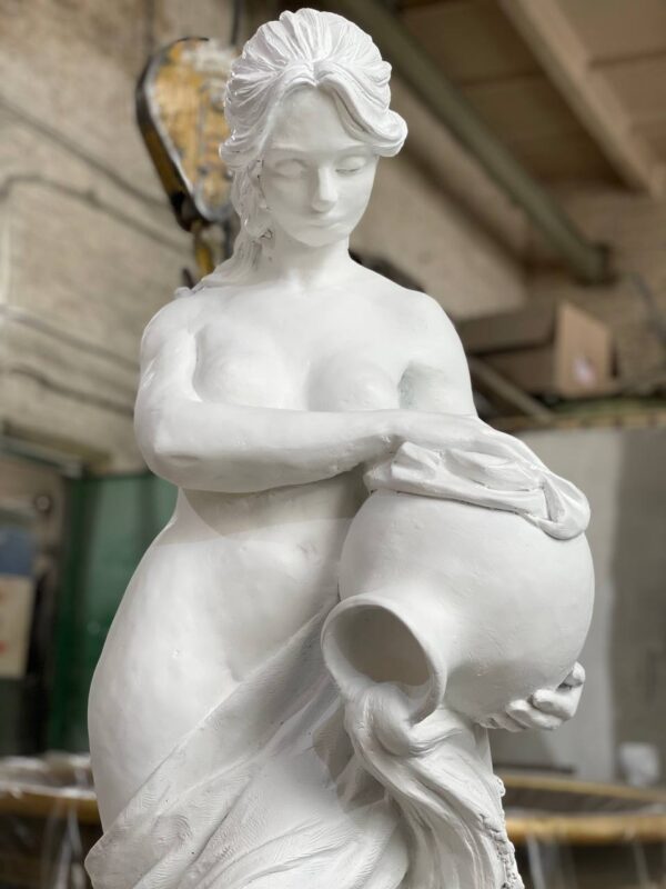 Скульптура Нимфа с Кувшином (белый) 15 photo1661614167