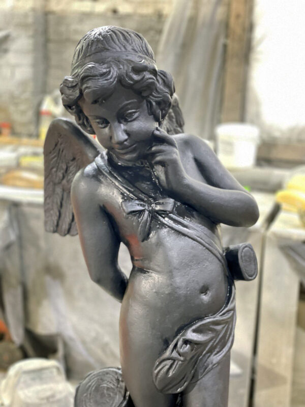 Скульптура Купидон. Черный (110 см) 9 photo1669125534 1