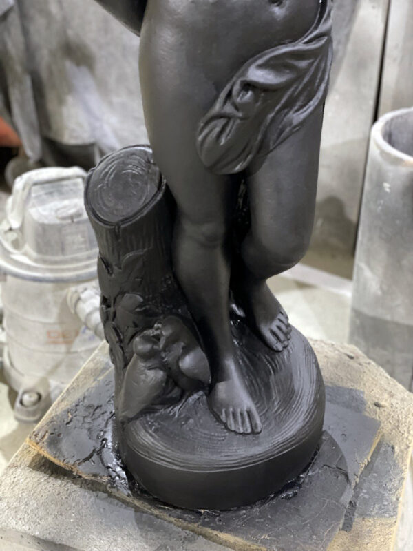 Скульптура Купидон. Черный (110 см) 11 photo1669125534 2