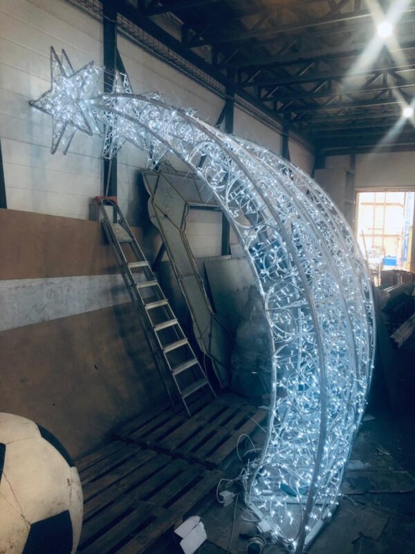 Световая фигура Падающая звезда (300 см) 19 photo1670861102 2