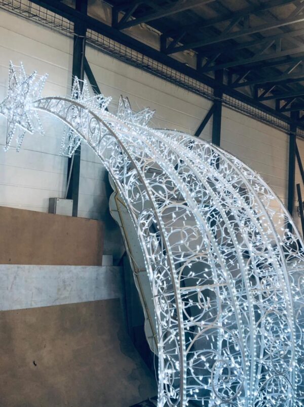 Световая фигура Падающая звезда (300 см) 18 photo1670861102 3