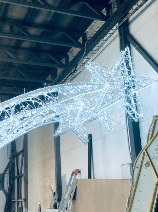 Световая фигура Падающая звезда (300 см) 15 photo1670861102 6