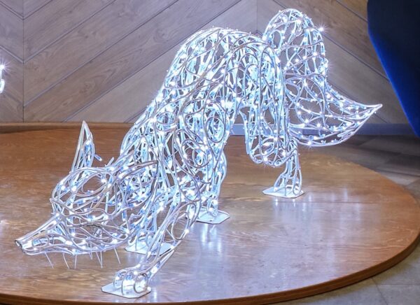 Световая фигура Лиса (50 см) 21 photo1670934423 2