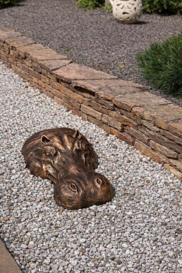 Alternative view of Скульптура Бегемот Папа (85 см)